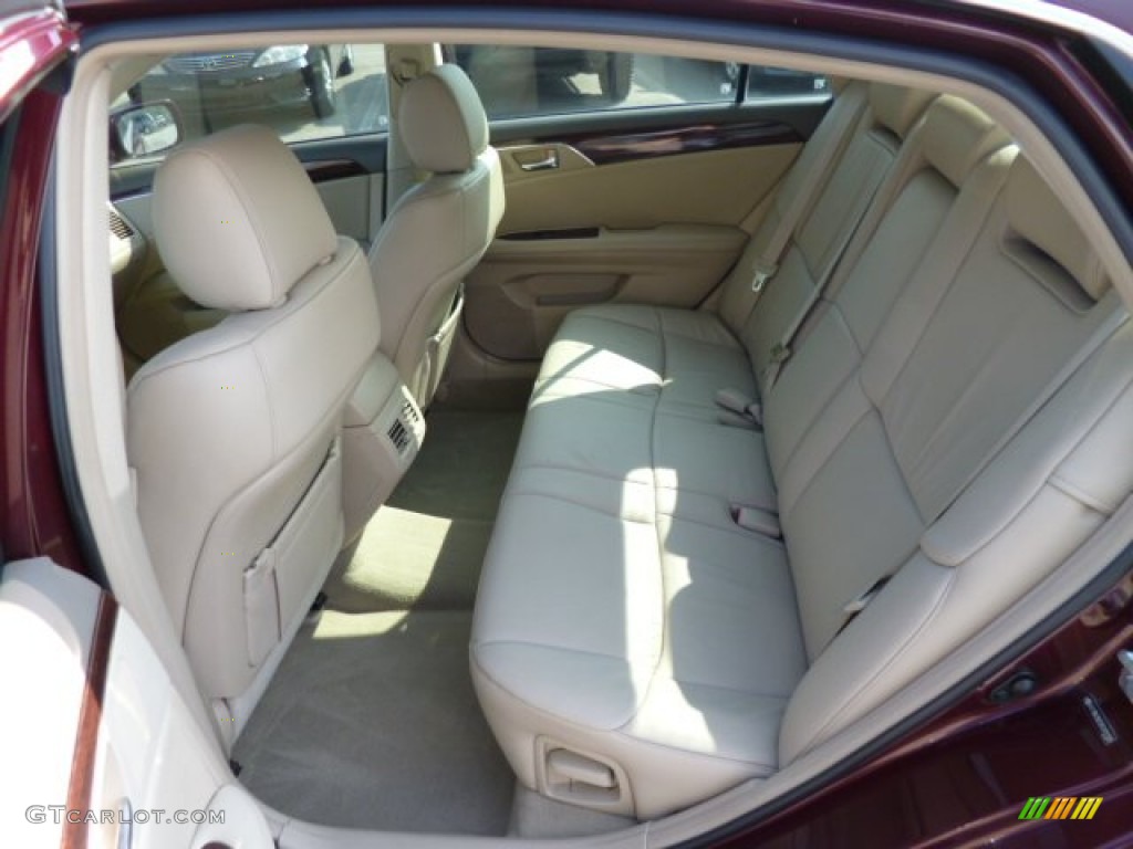 2008 Avalon XLS - Cassis Red Pearl / Ivory Beige photo #13