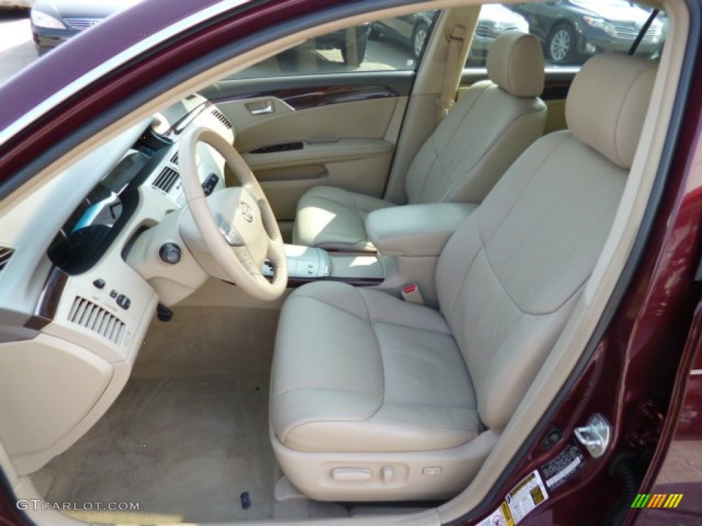 2008 Avalon XLS - Cassis Red Pearl / Ivory Beige photo #15