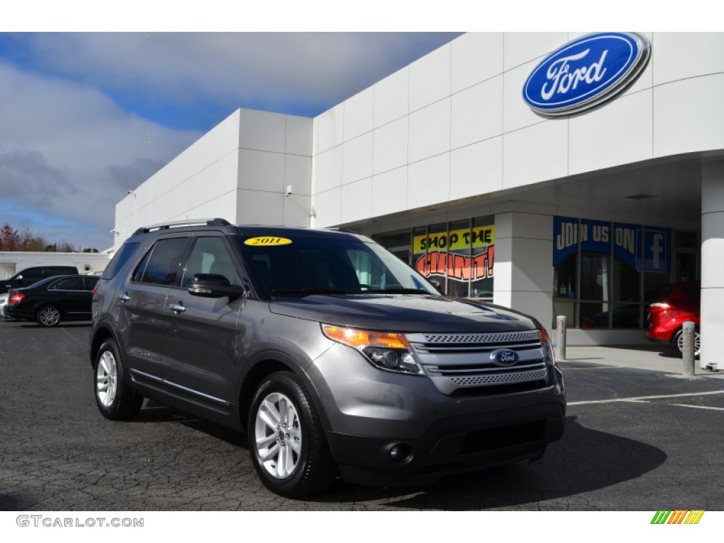 Sterling Grey Metallic Ford Explorer