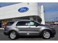 2011 Sterling Grey Metallic Ford Explorer XLT  photo #2