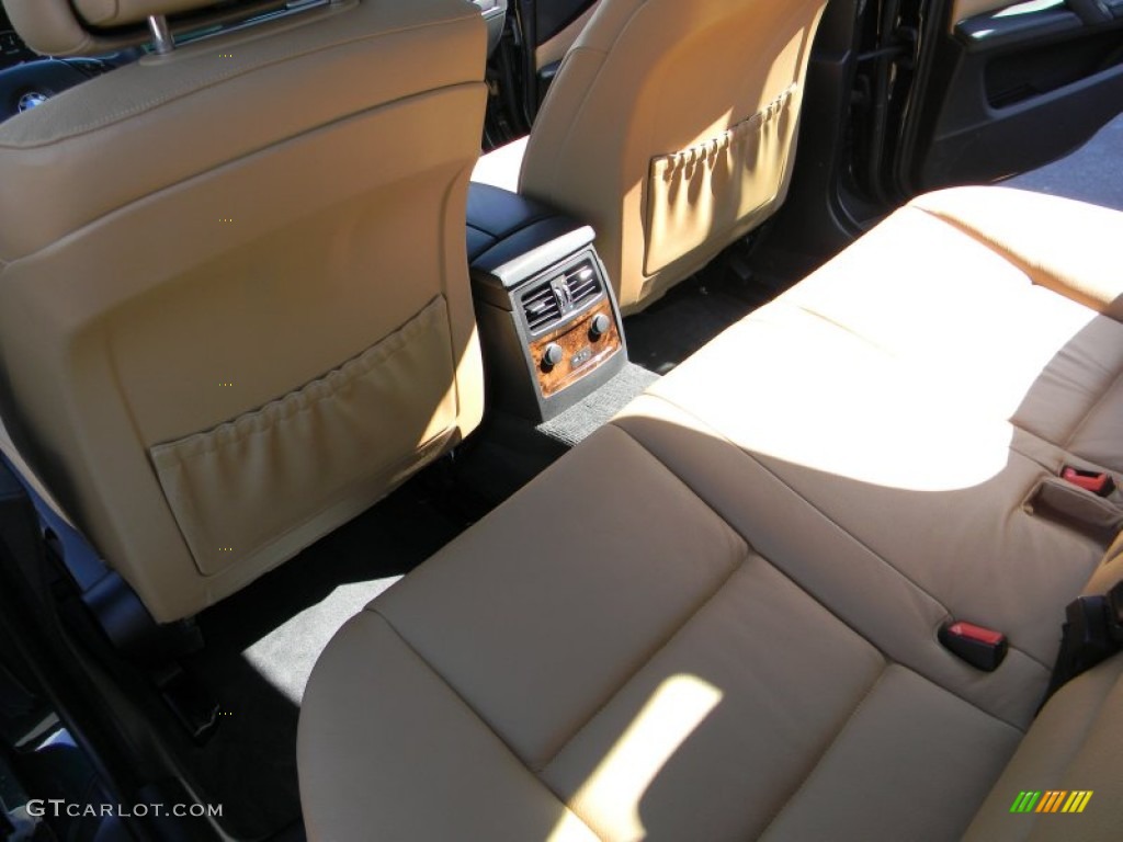 2008 5 Series 528xi Sedan - Deep Green Metallic / Natural Brown photo #14