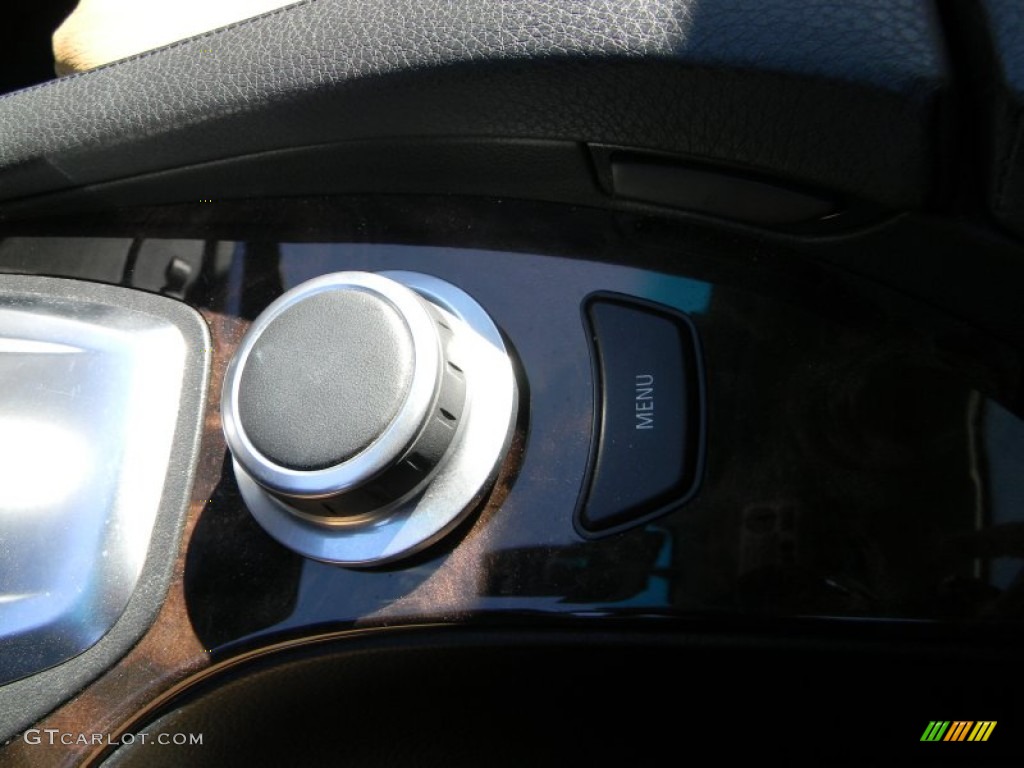 2008 5 Series 528xi Sedan - Deep Green Metallic / Natural Brown photo #28