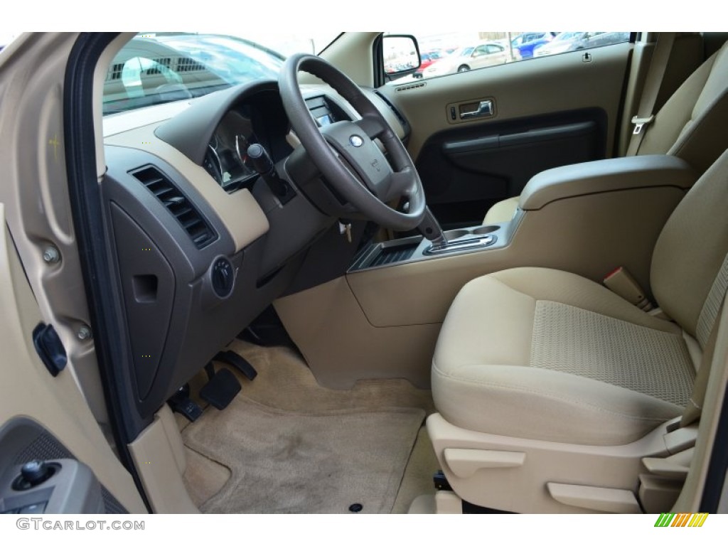 Camel Interior 2007 Ford Edge SE AWD Photo #79403653