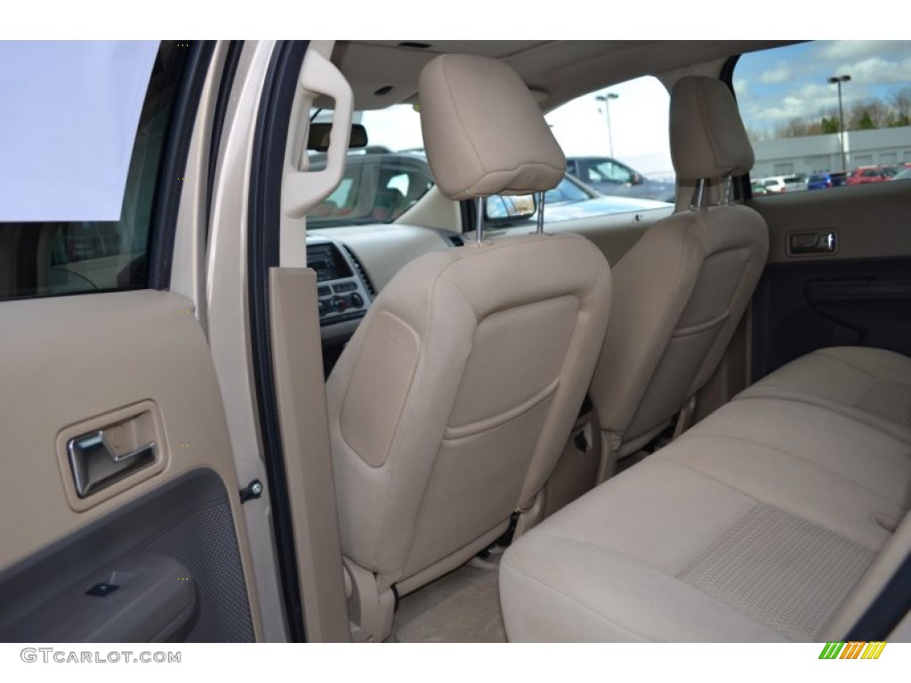 2007 Edge SE AWD - Dune Pearl Metallic / Camel photo #12