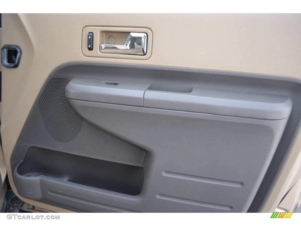 2007 Ford Edge SE AWD Camel Door Panel Photo #79403794