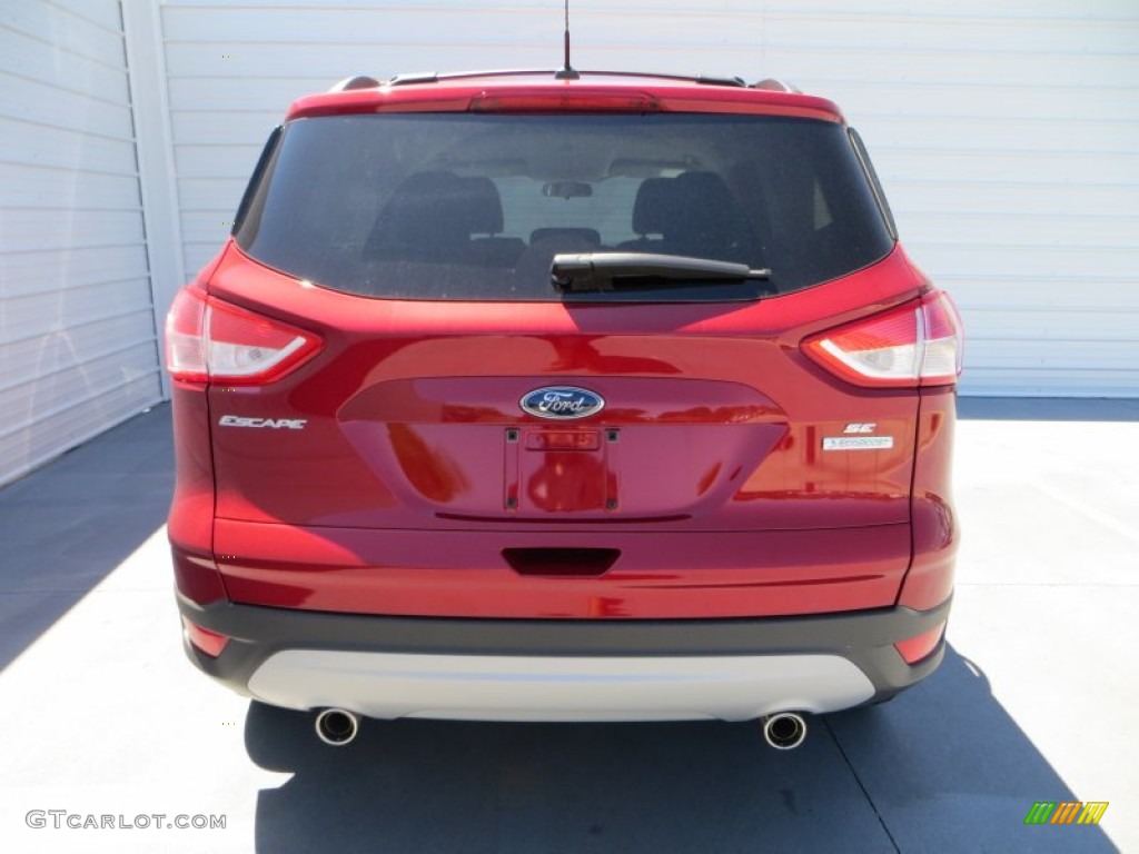 2013 Escape SE 1.6L EcoBoost - Ruby Red Metallic / Medium Light Stone photo #5