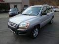 2007 Satin Silver Kia Sportage LX V6 4WD  photo #3