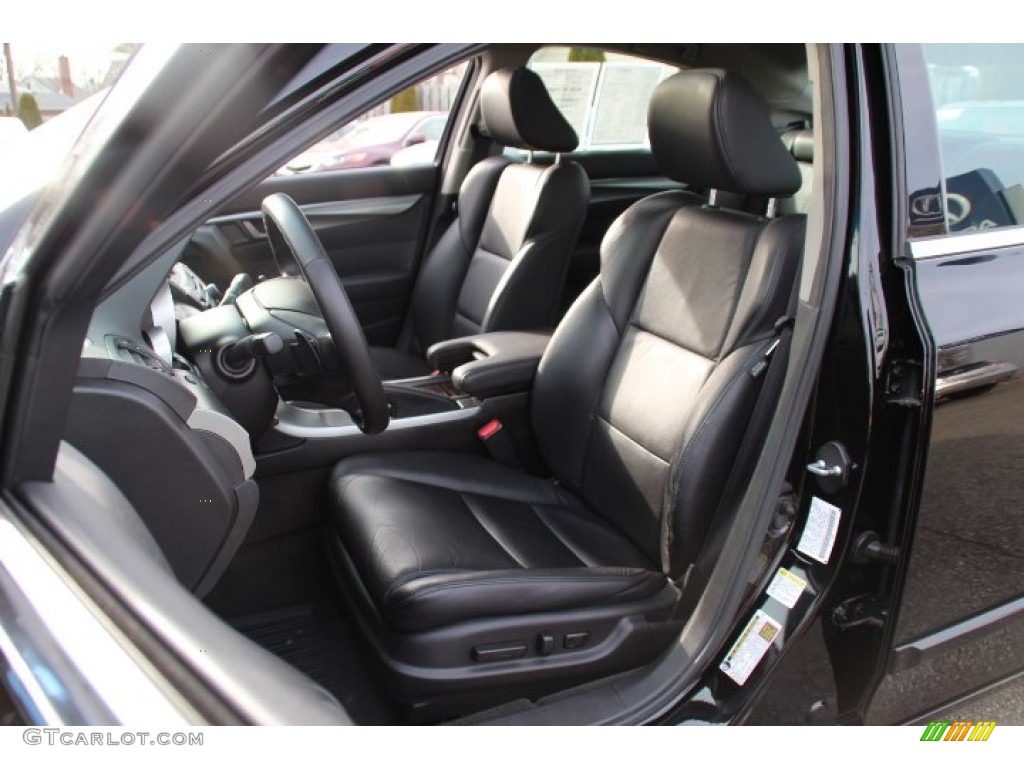 Ebony Interior 2010 Acura TL 3.5 Photo #79404960