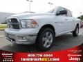 2012 Bright White Dodge Ram 1500 Big Horn Crew Cab 4x4  photo #1