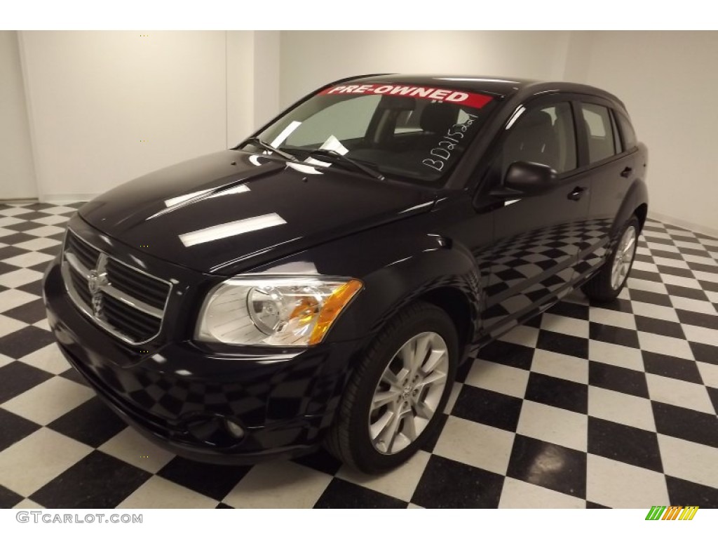 Brilliant Black Crystal Pearl Dodge Caliber