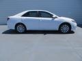 2013 Super White Toyota Camry XLE V6  photo #3