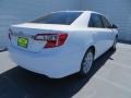 2013 Super White Toyota Camry XLE V6  photo #4