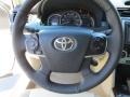 2013 Super White Toyota Camry XLE V6  photo #33