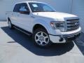 White Platinum Metallic Tri-Coat - F150 King Ranch SuperCrew Photo No. 2