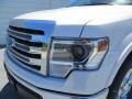 2013 White Platinum Metallic Tri-Coat Ford F150 King Ranch SuperCrew  photo #12