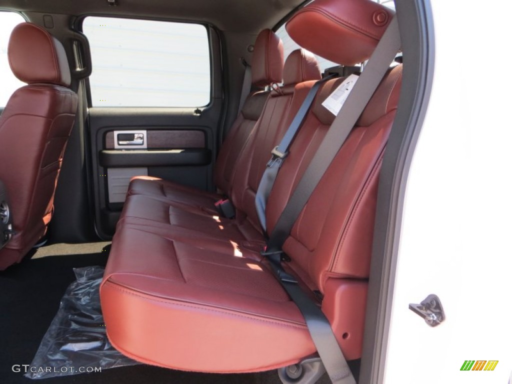 2013 Ford F150 King Ranch SuperCrew Rear Seat Photo #79408659