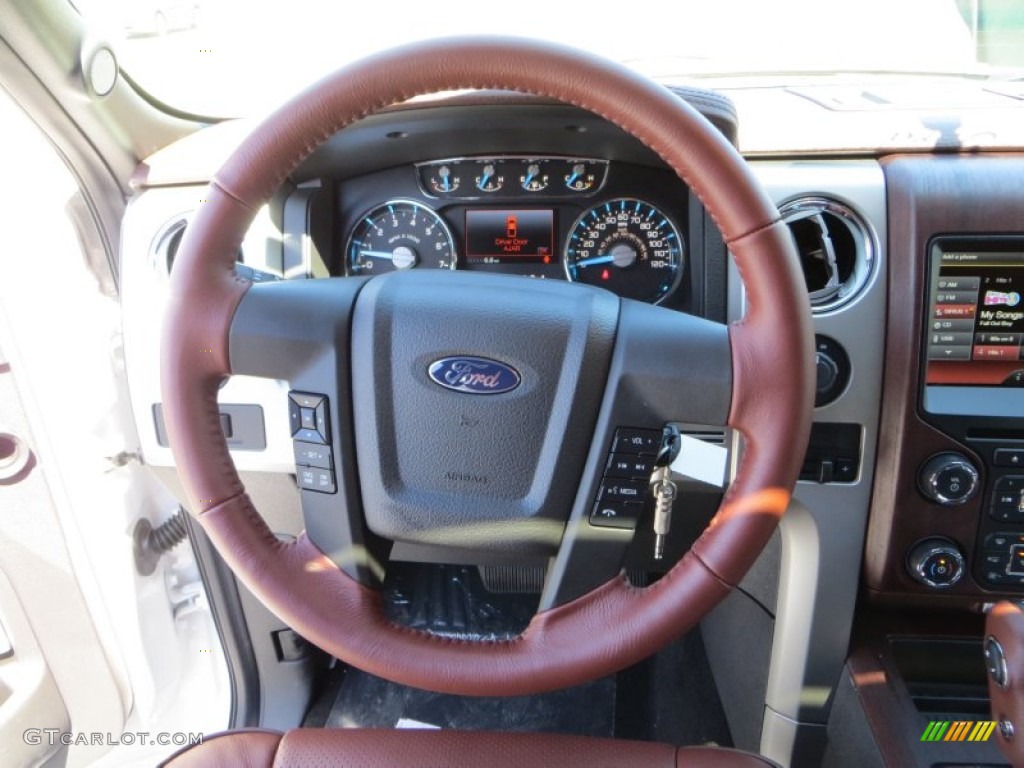 2013 Ford F150 King Ranch SuperCrew Steering Wheel Photos
