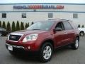 2007 Red Jewel Tintcoat GMC Acadia SLE AWD  photo #1