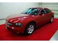 Inferno Red Crystal Pearl 2009 Dodge Charger SXT Exterior