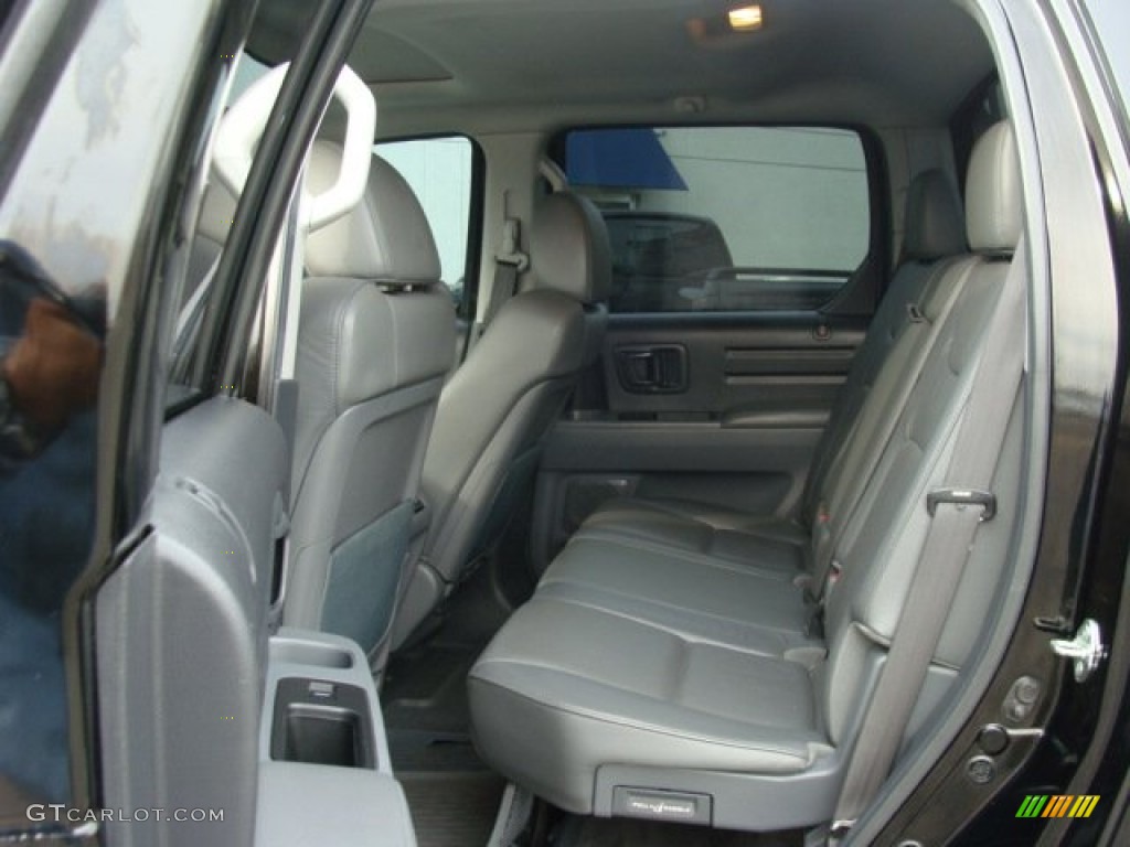Gray Interior 2008 Honda Ridgeline RTL Photo #79410832