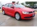 Tornado Red - Jetta SE Sedan Photo No. 1