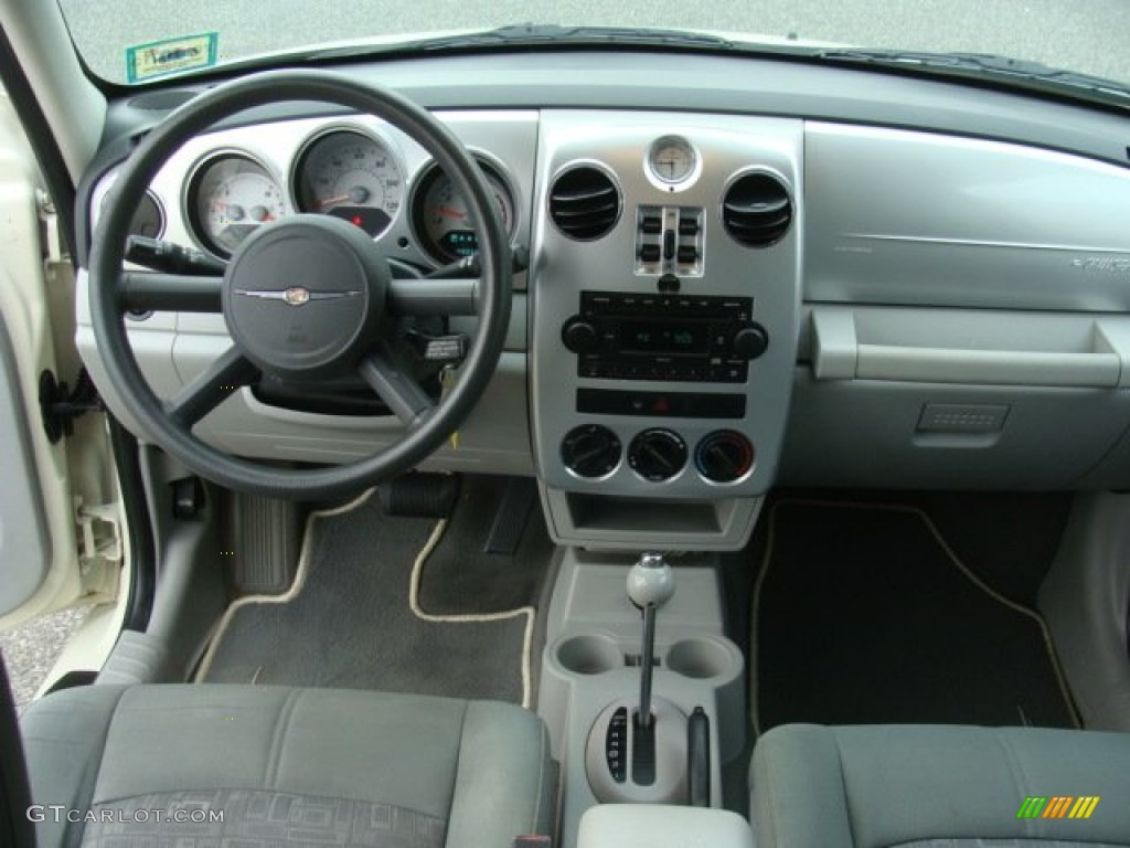 2007 PT Cruiser Touring - Cool Vanilla White / Pastel Slate Gray photo #10