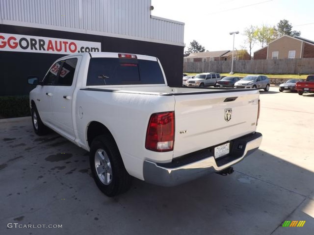 2009 Ram 1500 SLT Crew Cab - Stone White / Dark Slate/Medium Graystone photo #5