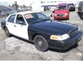 2005 Black and White Ford Crown Victoria Police Interceptor  photo #3