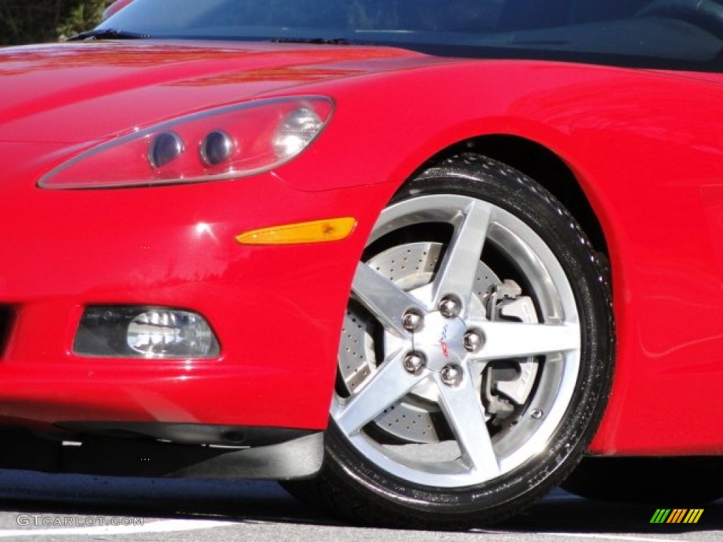 2007 Corvette Coupe - Victory Red / Cashmere photo #4