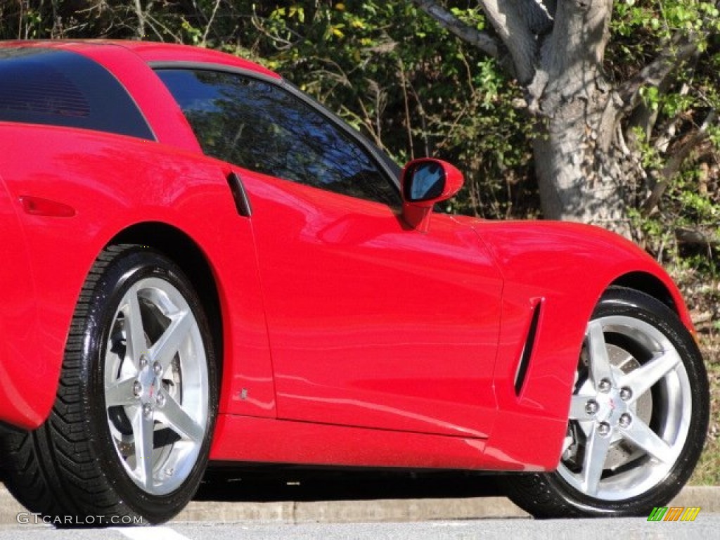 2007 Corvette Coupe - Victory Red / Cashmere photo #25