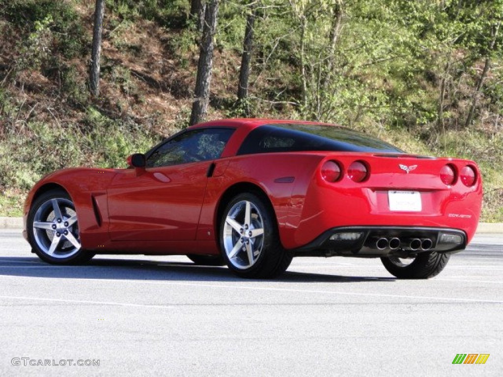 2007 Corvette Coupe - Victory Red / Cashmere photo #30