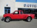 2003 Bright Red Ford Ranger FX4 SuperCab 4x4  photo #2