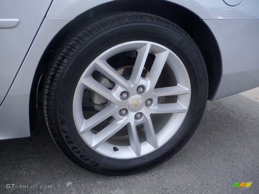 2012 Impala LTZ - Silver Ice Metallic / Gray photo #9