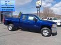 Blue Topaz Metallic - Silverado 2500HD Work Truck Extended Cab 4x4 Photo No. 1