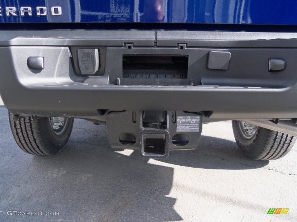 2013 Silverado 2500HD Work Truck Extended Cab 4x4 - Blue Topaz Metallic / Dark Titanium photo #8