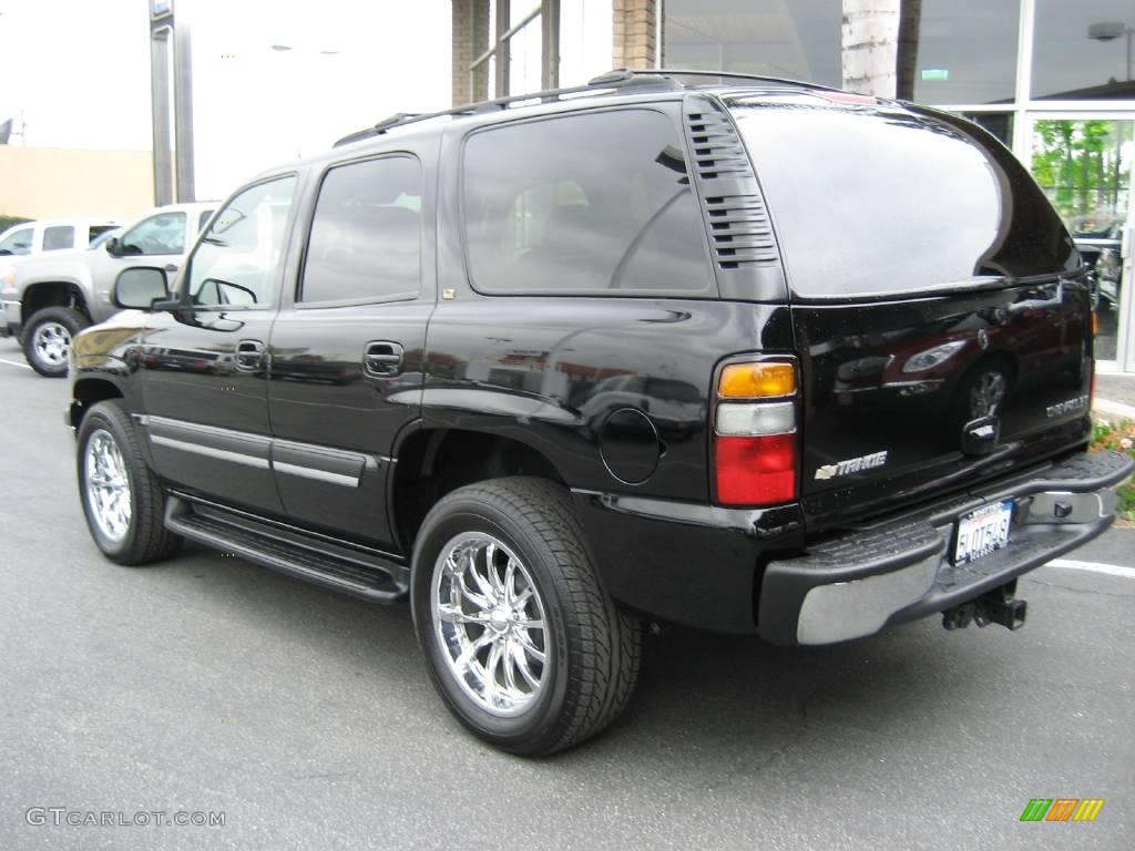 2005 Tahoe LT - Black / Gray/Dark Charcoal photo #5