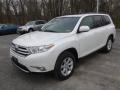 2011 Blizzard White Pearl Toyota Highlander SE 4WD  photo #3