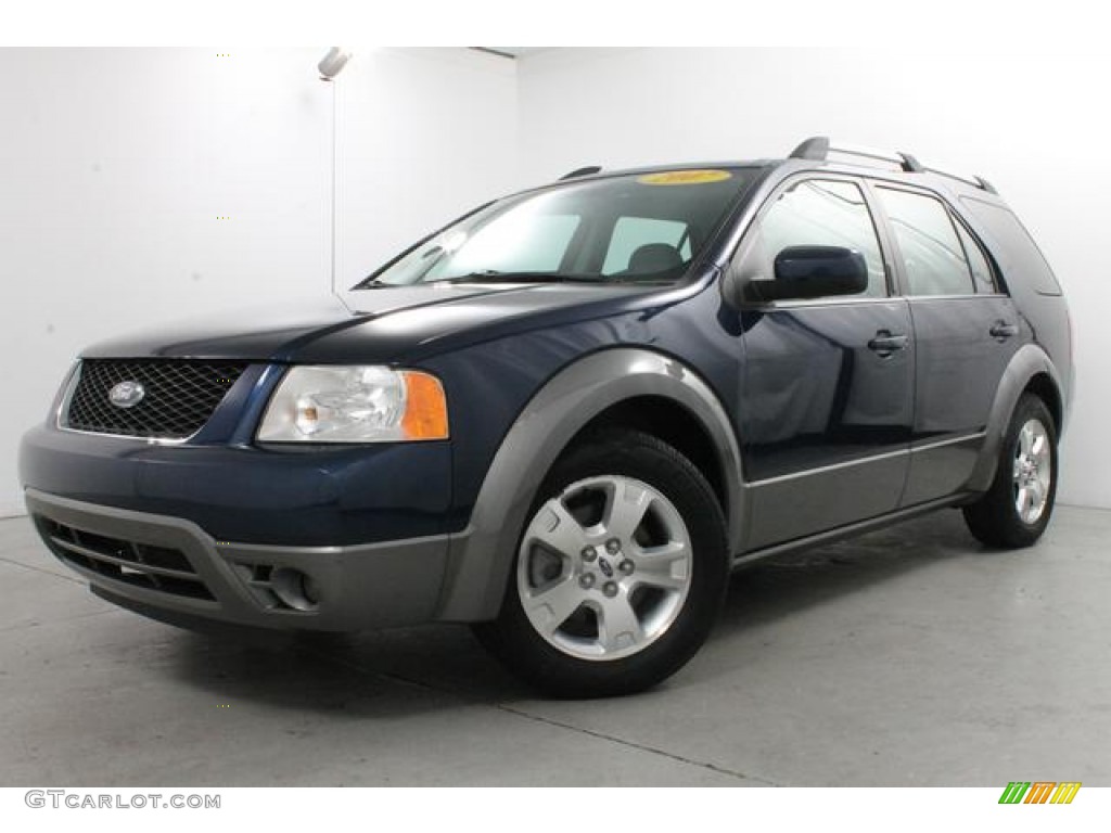 2007 Freestyle SEL AWD - Dark Blue Pearl Metallic / Shale Grey photo #1