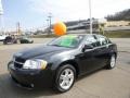 Brilliant Black Crystal Pearl 2009 Dodge Avenger SXT