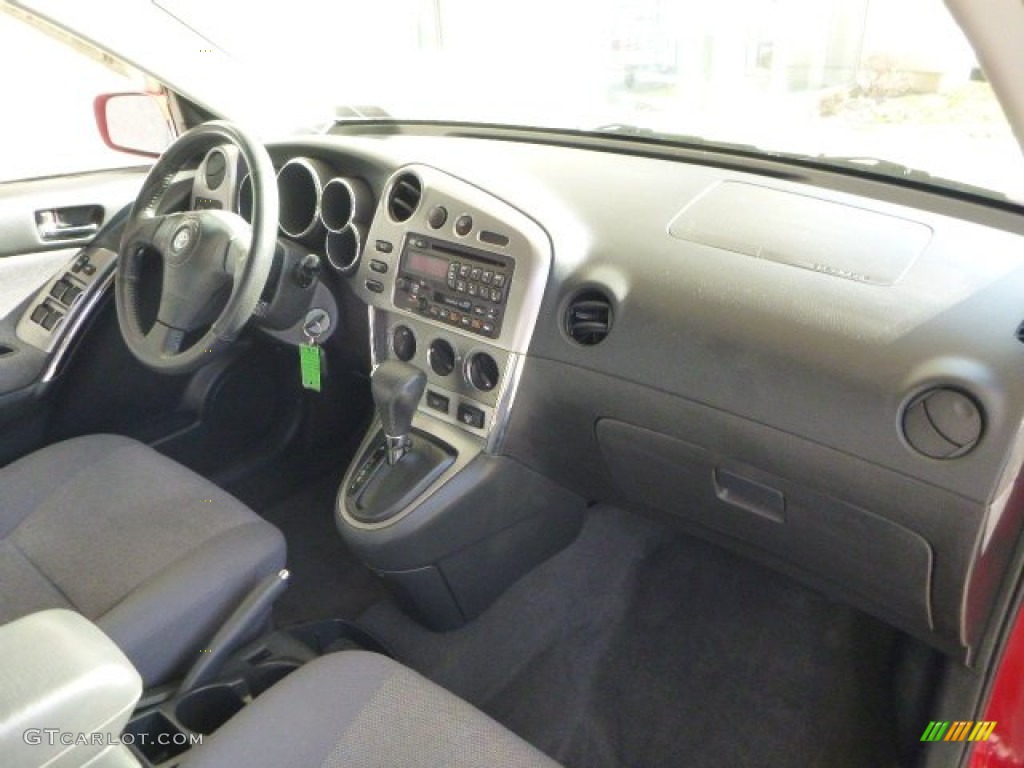 2004 Toyota Matrix XR AWD Dark Gray Dashboard Photo #79416673