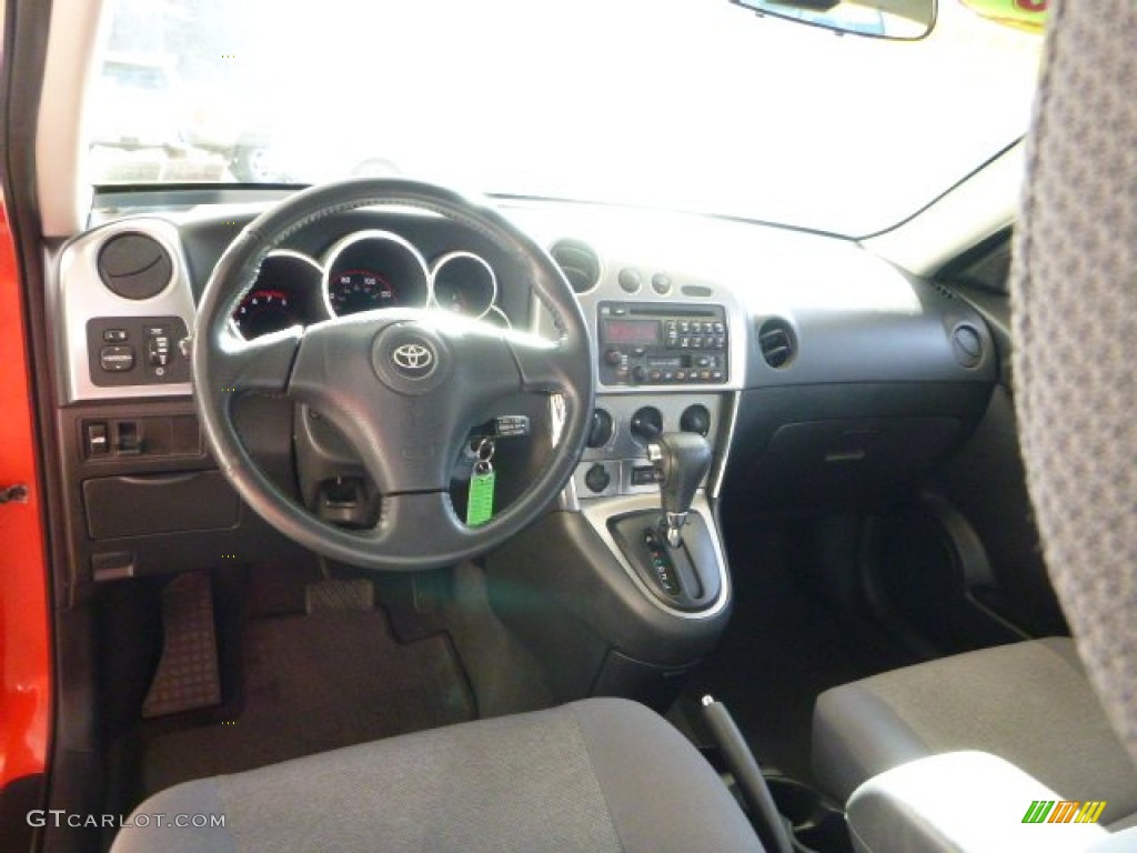 2004 Toyota Matrix XR AWD Dark Gray Dashboard Photo #79416749