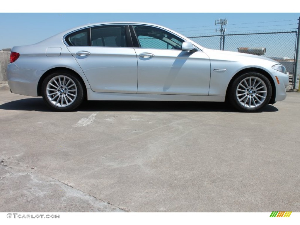 Titanium Silver Metallic 2011 BMW 5 Series 535i Sedan Exterior Photo #79416834