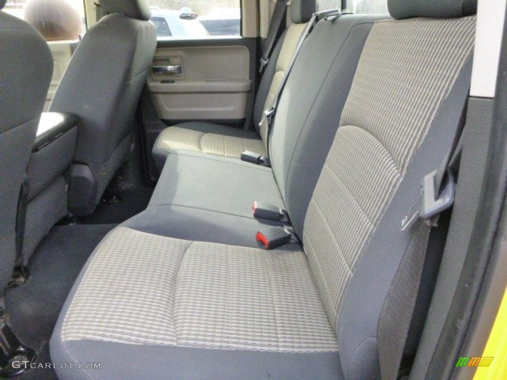 2009 Dodge Ram 1500 SLT Quad Cab 4x4 Rear Seat Photo #79417087