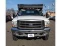 Oxford White - F550 Super Duty Regular Cab Chassis Dump Truck Photo No. 2