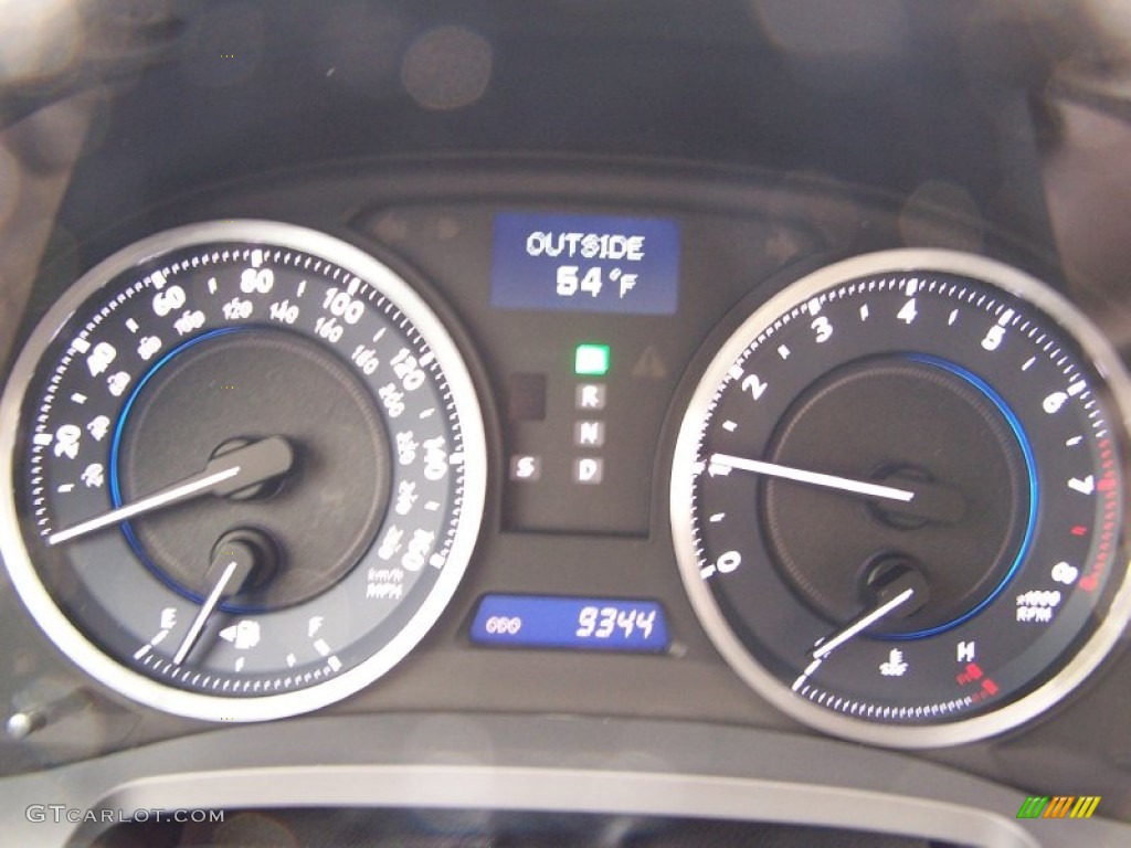 2012 IS 250 - Cerulean Blue / Ecru photo #17