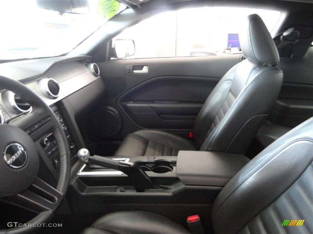Dark Charcoal Interior 2008 Ford Mustang Bullitt Coupe Photo #79419443