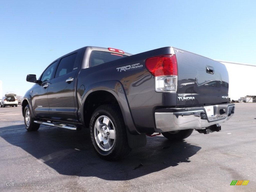 2012 Tundra Limited CrewMax 4x4 - Magnetic Gray Metallic / Graphite photo #6