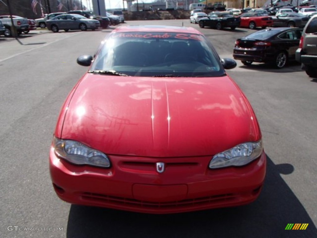 2002 Monte Carlo SS - Bright Red / Ebony photo #3