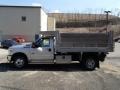 Ingot Silver Metallic - F350 Super Duty XL Regular Cab 4x4 Chassis Dump Truck Photo No. 5