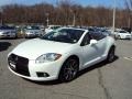 2012 Northstar White Mitsubishi Eclipse Spyder GS Sport  photo #13